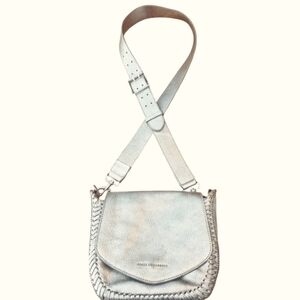 Aimee Kestenberg All For Love Silver Crossbody Bag.